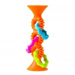 pipSquigz Loops - Orange - Baby Chew Toy - Fat Brain Toys